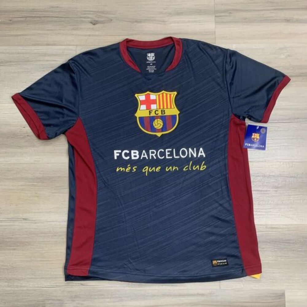 FC Barcelona Mens Football Soccer Jersey HKY Sportswear - NWT
